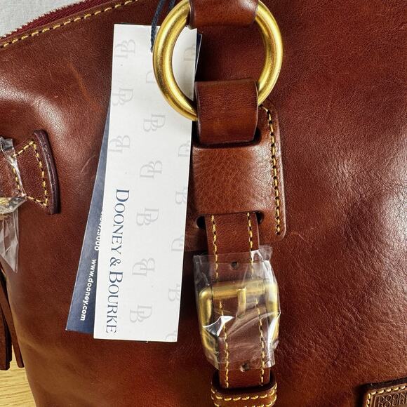 Dooney & Bourke Florentine Bristol Satchel 8L266 ZG Leather Handbag Retired - Picture 3 of 16